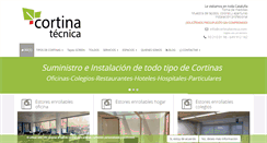 Desktop Screenshot of cortinatecnica.com